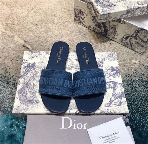 dior slippers women's|christian Dior slippers for women.